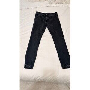 American Eagle AE 24/7 AirFlex+ Skinny Jean Men's 32x30 Washed Black